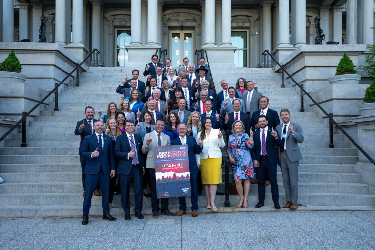 Utah lawmakers celebrate ranking No. 1 in the nation for economic outlook