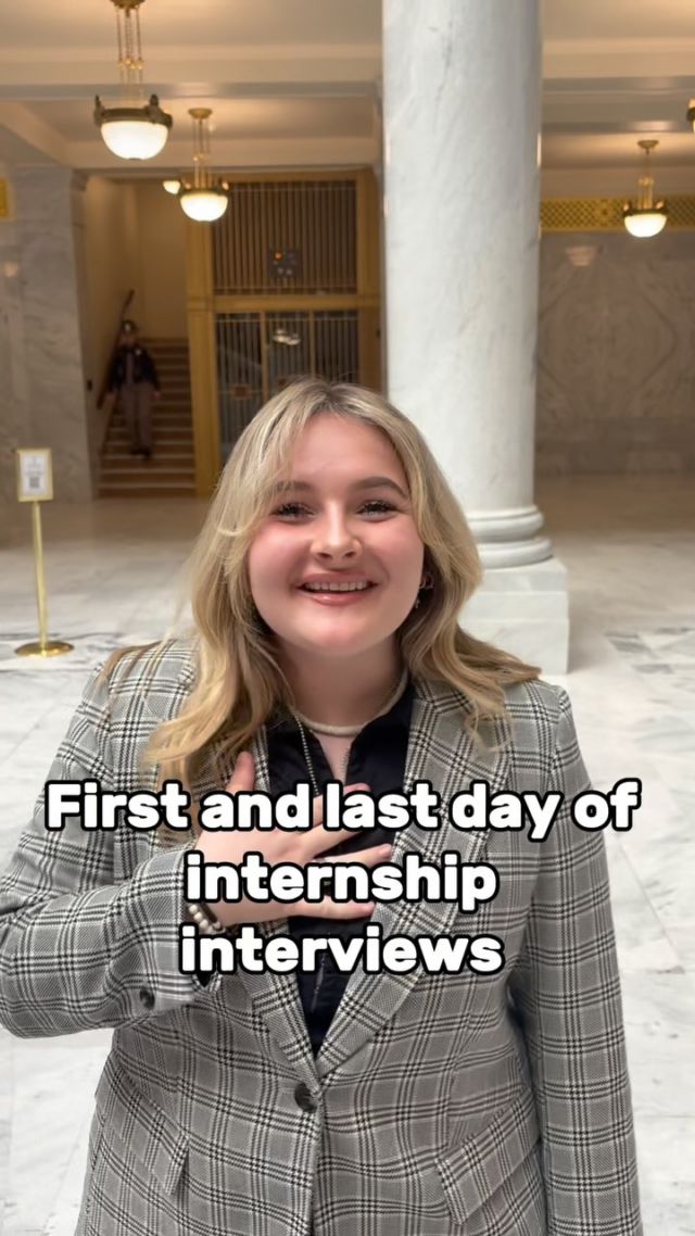 Our outstanding interns worked hard all session—here’s how they felt day one vs. day 45. 

#utah #utahpolitics #utahlegislature