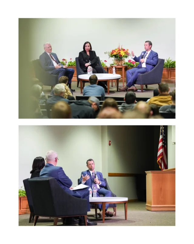Some of the best friendships are built between people who don’t always see eye to eye, including in politics.

Last night, House Majority Leader Casey Snider and House Minority Leader Angela Romero joined students at Utah State University for a civil debate about the issues facing our state.

College campuses should be a marketplace of ideas, where different perspectives are welcomed and challenged. Agreement on every issue isn’t the goal, nor should it be. Healthy debate is essential to representative government, and civility allows us to work through our differences while finding common ground.